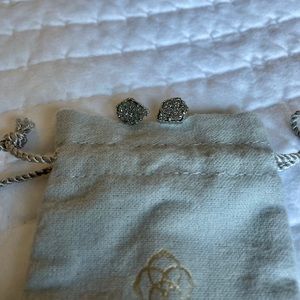 Kendra Scott Tessa Silver Stud Earrings